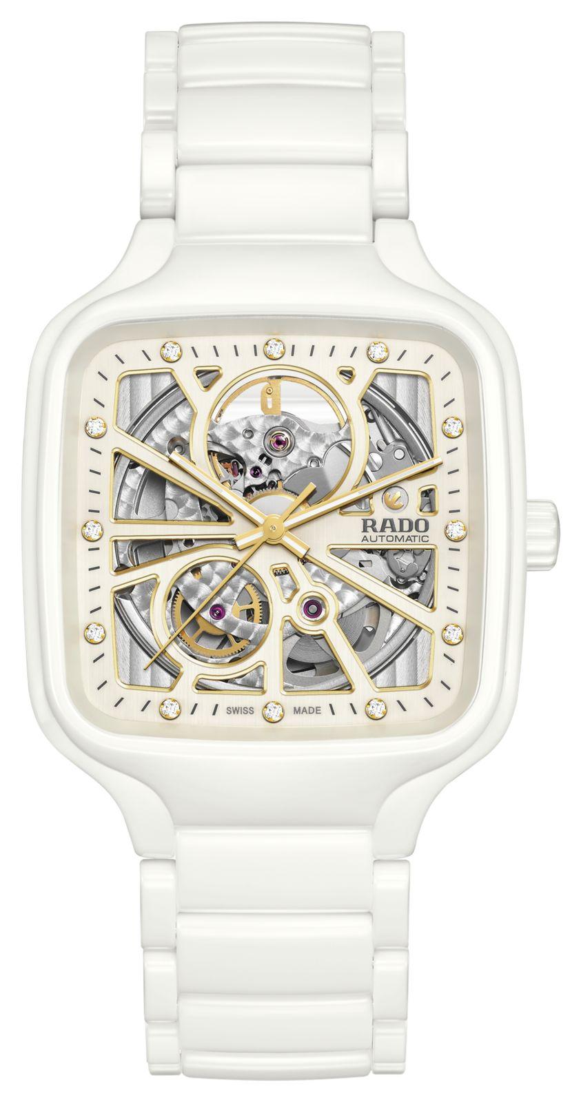 RADO R27073702 True Square Automatic Open Heart Diamond ( Watch